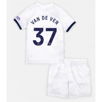 Tottenham Hotspur Micky van de Ven #37 Replica Home Minikit 2023-24 Short Sleeve (+ pants)